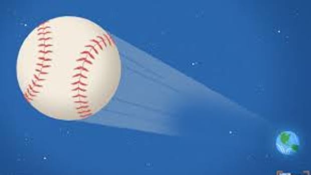 flying baseball